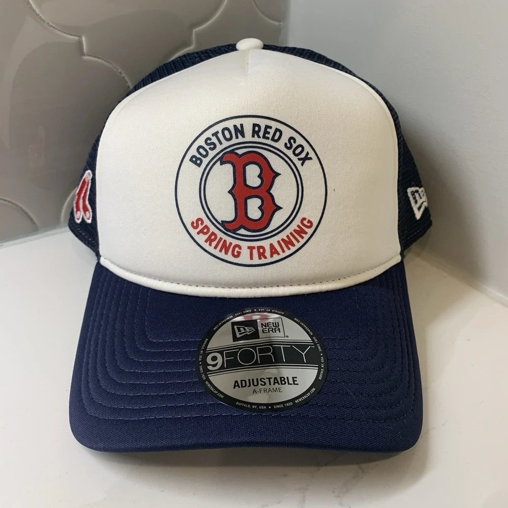 New Era boston red